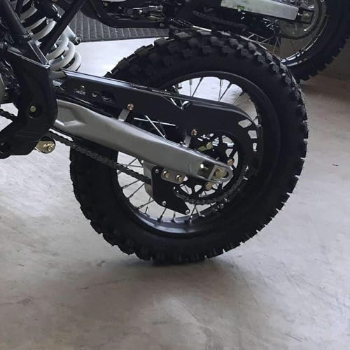 12 Zoll Dirtbike-Hinterradfelge 80/100 12 3.00 12 Hinterradreifen und Felgenschlauch 15 Mm Achse mit Bremsscheibe und 420 41T Kettenrad Premium-Qualität für Offroad-Motorräder