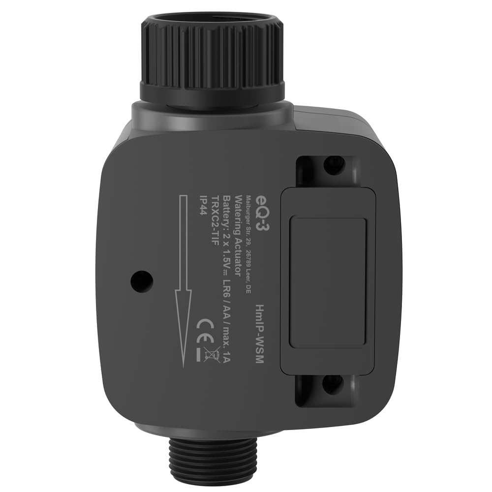 Homematic IP Bewässerungsaktor+ Access Point 2, Smart Home, Sieger der Stiftung Warentest 05/2026, mit App steuerbar, intelligente Gartenbewässerung, smarter Bewässerungscomputer, anthrazit, 162114A0