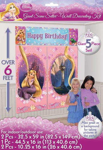 Kit de décoration murale géante emmêlée 5 pièces pour chambre