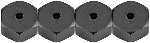 Miniatura 5 de Adaptador de cubo hexagonal para automóvil RC, 4 piezas de aleación de aluminio de 0.236 in a 0.472 in, adaptador de cubo hexagonal para WPL 1634 RC