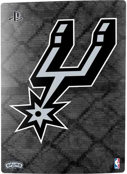 Skinit Decal Gaming Skin Compatible with PS5 Bundle - Officially Licensed NBA San Antonio Spurs Dark Rust Design