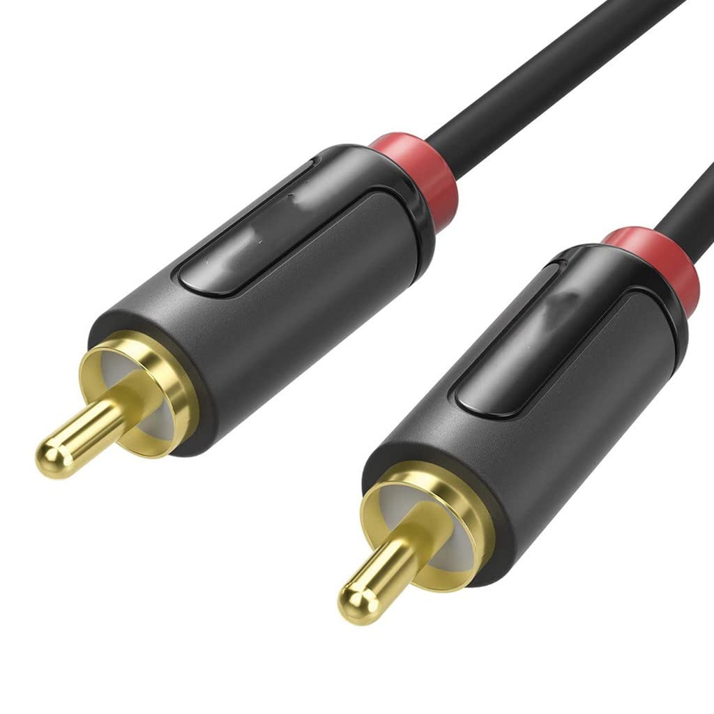 to Cable Jack Connector Splitter Audio Stereo Aux Wire Radio Sound Amplifier Console