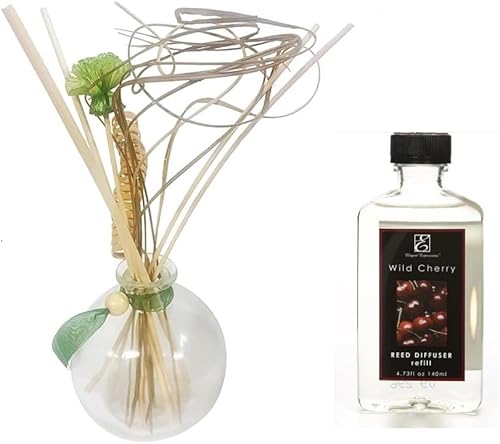 Miniatura 11 de Hosley Aceite difusor de vainilla de aromaterapia con botella de cerámica de búho y varillas de caña, 3.7 fl oz, regalo ideal para decoración del