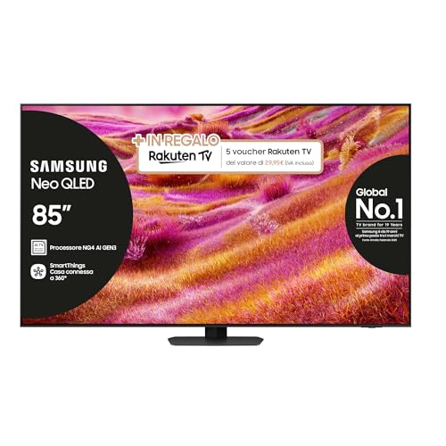 Contenuto: 1x Samsung Smart TV 85