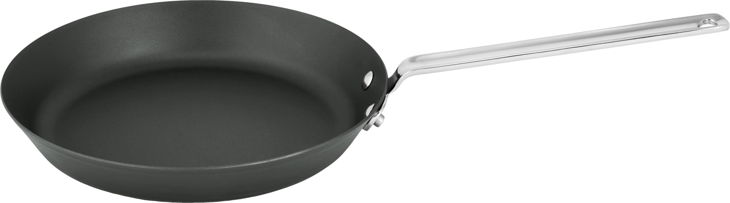 SCANPAN Patelnia Black Iron 26 cm, stal węglowa, wysoka temperatura, nie zawiera PFAS