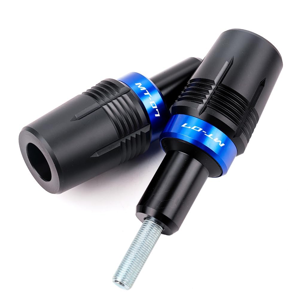 MOWOK Tamponi Paratelaio Moto Accessori per MT 07 MT07 2025 FZ07 MT-07 Tracer 700 mt 07 2014-2021 2022 2023 2024 Tamponi Paratelaio Protezioni del Telaio Anticaduta Protezione (Blu)