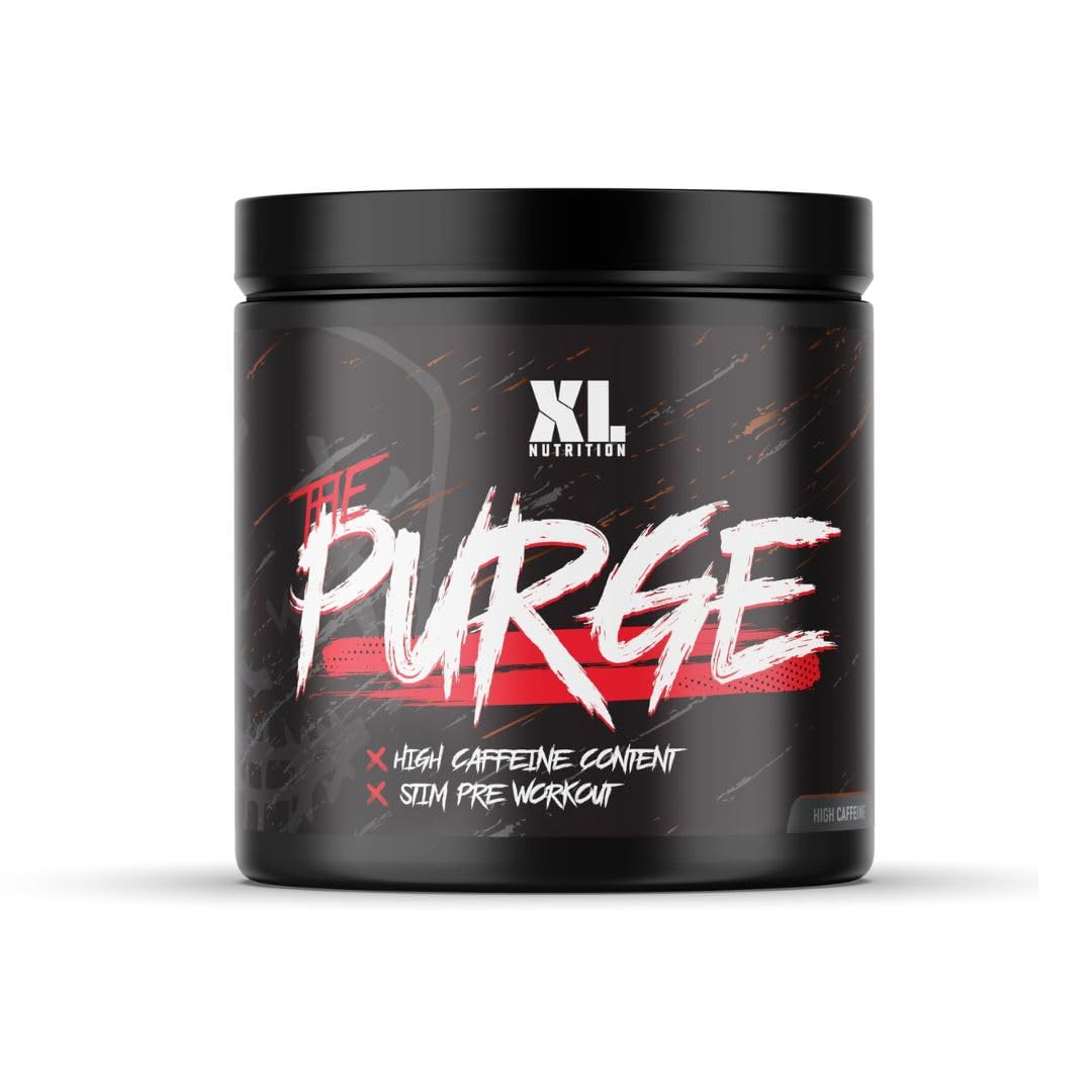 The Purge - Pre Workout 225g Powder Shake - High Caffeine Content - Helps with Energy, Focus and Blood Flow - No Crash - Potent Formula - Quick Absorbing (Cola)