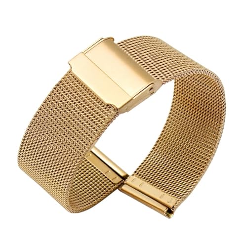 Bracelet de montre maille milanaise haut de gamme pour Omega et Tissot