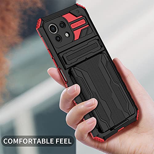 MOONCASE Cover per Xiaomi Mi 11 Lite 5G, [Grado