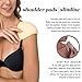 The Natural womens Regular Shoulder Pad Bra Insert, Charcoal, One Size US