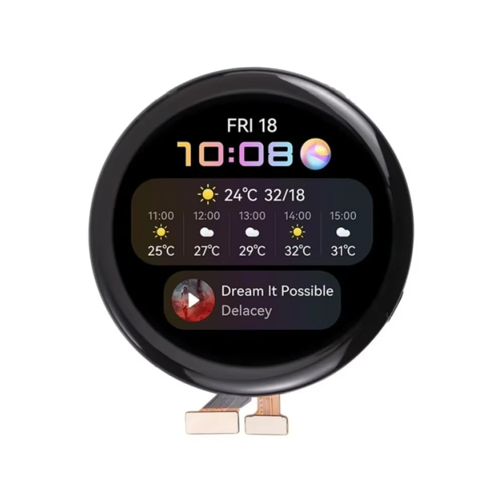 YOOOKOOO - Schermo touch screen LCD per Huawei Watch 3 GLL-AL00 con digitalizzatore completo di montaggio