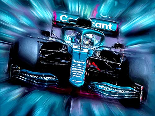 CALVENDO Puzzle Seit 2021 grün statt rot: Sebastian Vettel 1000 Teile Puzzle quer | 1000 Teile Lege-Größe 64 x 48 cm Foto-Puzzle für glückliche Stunden – Bild 3