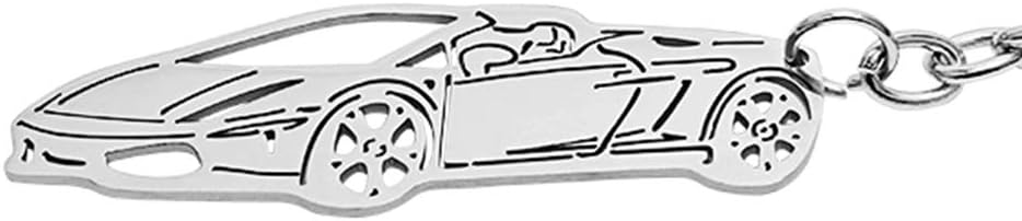 HaoYouMi Stainless Steel Automotive Body Styling 3D Custom Keychain for Lamborghini Gallardo, Huracán, Aventador, Centenario Models