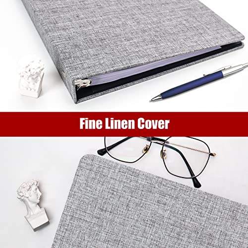 Vienrose 3 Ring Binder 1 Inch Round Rings Durable Binder With Linen Cover Holds 8.5" X 11" Paper For School Office And Home #TOP4