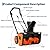 Cordless Snow Blower, 20 Inch Snow Thrower, with 2x20v 4.0Ah Battery and Charger, Dual LED Headlights and Brushless Motor, 25 Ft Throwing Distance, 12 in Deep Cleanup, for Sidewalks and Driveways