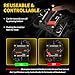 Bolipoeq 150Amp Circuit Breaker DC 12V-48V for Marine Boat Trolling Motor Automotive RV Trailer Car Solar System Battery Disconnect with Manual Reset Switch, IP67 Waterproof (Pack of 2)