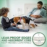 Vet's Best Comfort Fit Dog Diapers - Disposable Female Dog Diapers - Absorbent with Leak Proof Fit - Large/X-Large (23.5-31.5 Inch Waist) - 30 Count