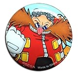 Coleccionables diseños Gran Entretenimiento Oriental Sonic el Erizo Eggman botón, 1,25 \"