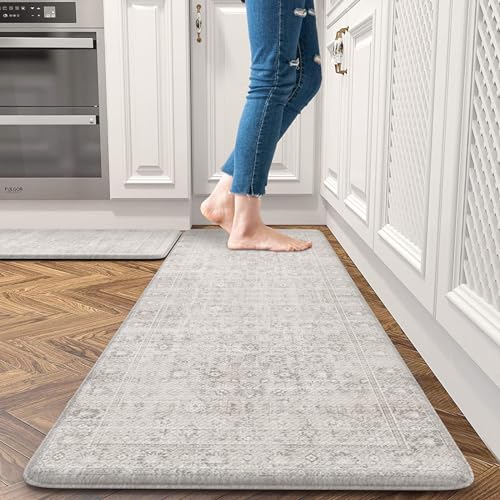 Tapete de cocina impermeable de espuma acolchada antideslizante 2