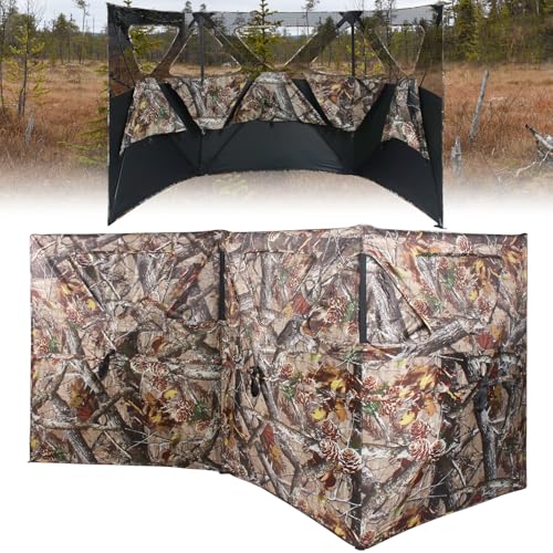 ShedOFF 3 Panel See Through Hunting Blind