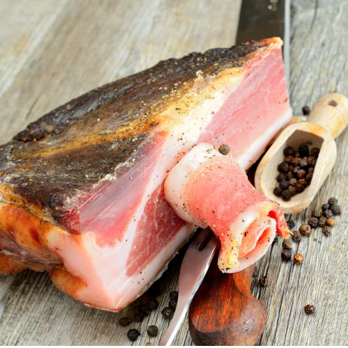 Speck Ham (5 Lbs) Alto Adige Dry Cured & Smoked Ham From Italy #TOP1