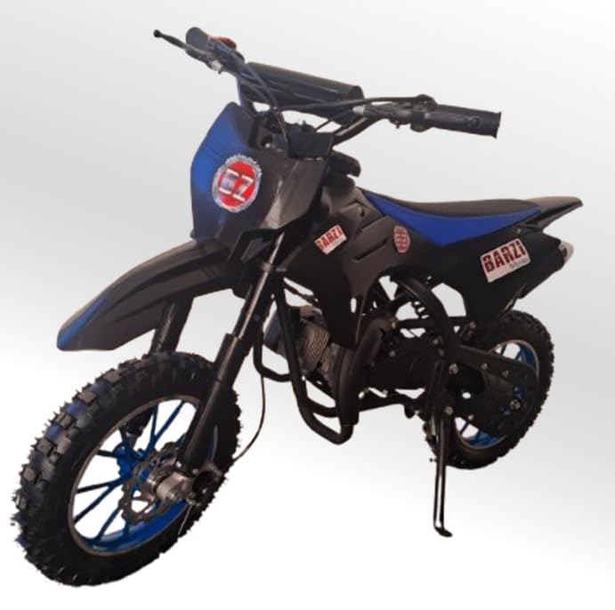 Mini Moto Cross Trilha 49cc BZ Monster Partida a Corda Gasolina