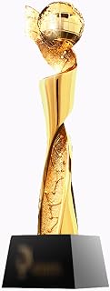 BAFAFA Golden Trophy Ball Match Resin Trophy Custom Crystal Gifts Convention Metal Trophy Creative Team Glory Prize Trophy