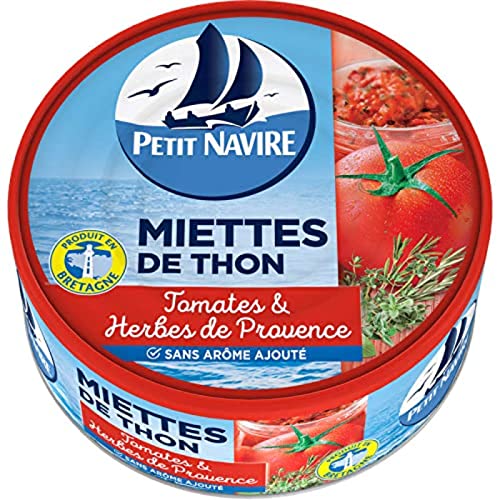 Miettes De Thon À La Tomate Petit Navire La Boite De 104 G Net Égoutté - vue 2