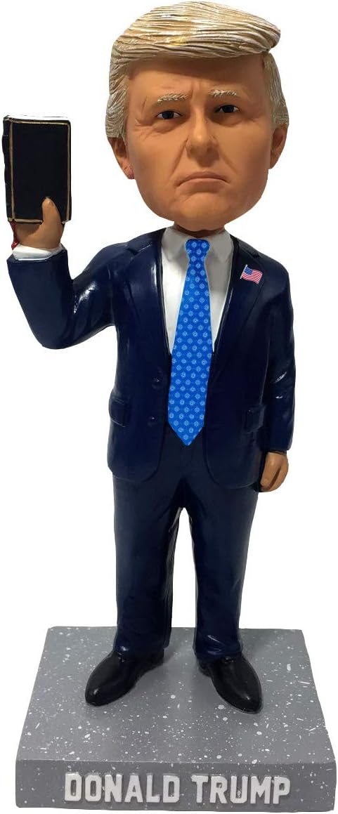 President Donald Trump Bible Photo Op Church Washington D.C. White House Bobble Head