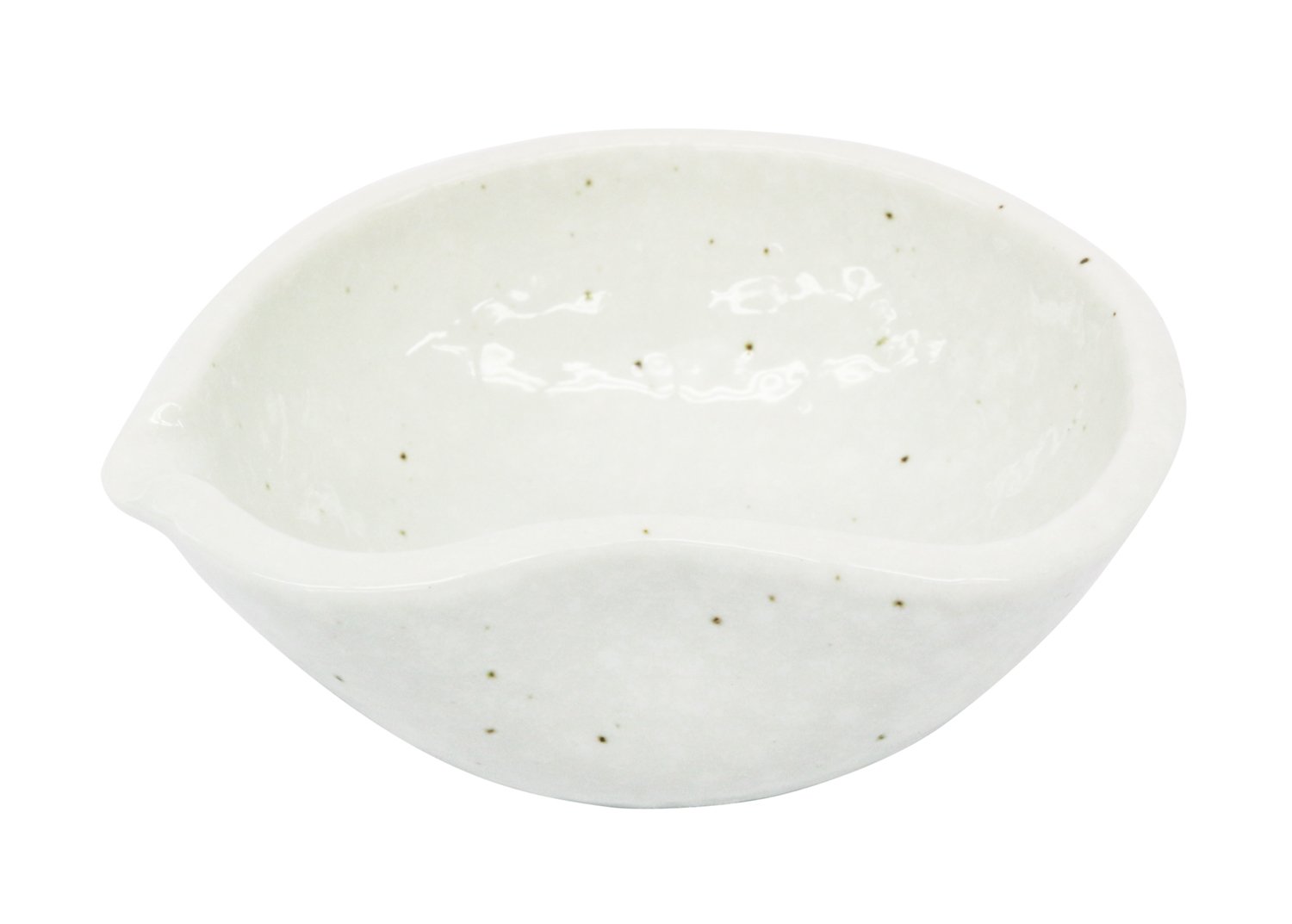 Castle Enterprises Mino Ware Japanese Cafe Series Transformation Single Mouth [Small Bowl] White