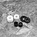 SG Store 1 Set Skateboard Pad Shockproof Bushings Wheel Bushing Rubber Shocking Absorber for Trucks Repair Rebuilding Kit Outdoor Kateboarding Accessories