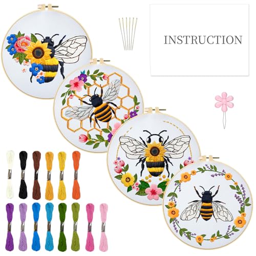 Broderie point de croix kit débutant pour vos après-midi créatifs et détente à la maison