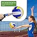 Zantrech 6 Pack Official Size 5 Volleyball Balls of Composite Leather Inflatable with Pump for Womens, Mens, for Outdoor, Indoor, Beach, Pool
