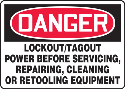Panneau lockout tagout haute résistance Accu-Shield MLKT279XP signalisation durable