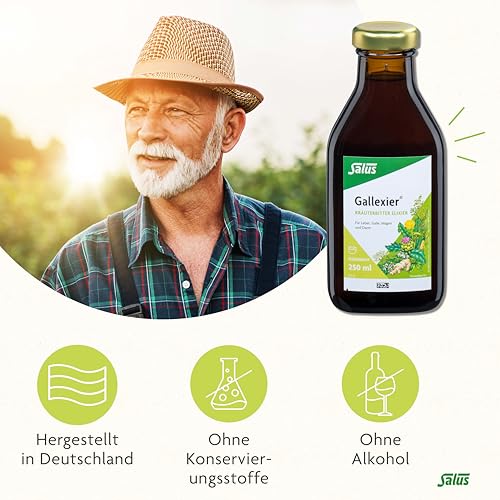 Salus Gallexier Kräuterbitter Elixier, 500 ml Rozwiązanie