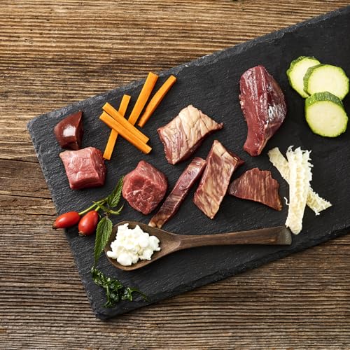 Fleischeslust Hundewurst, Junior Saftiges Rind mit körnigem Frischkäse & Zucchini (15x200g), Nassfutter-Wurst schnittfest & getreidefrei, Hundefutter für Junge Hunde