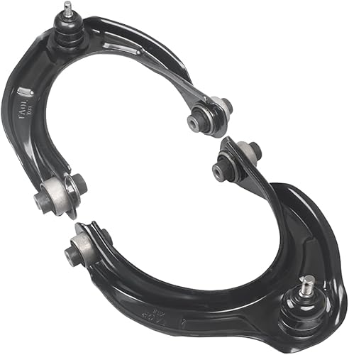 Miniatura 2 de IRONTREE 2 piezas K620614 K620615 profesional izquierdo derecho delantero superior brazo de control superior y conjunto de rótula compatible con