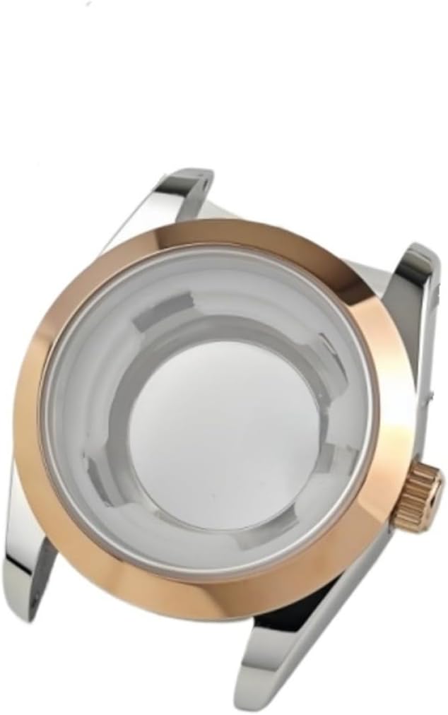 31mm Smooth Bezel Watch Case for NH05 NH06 - Stainless Steel, Sapphire Glass, 5ATM Water Resistant