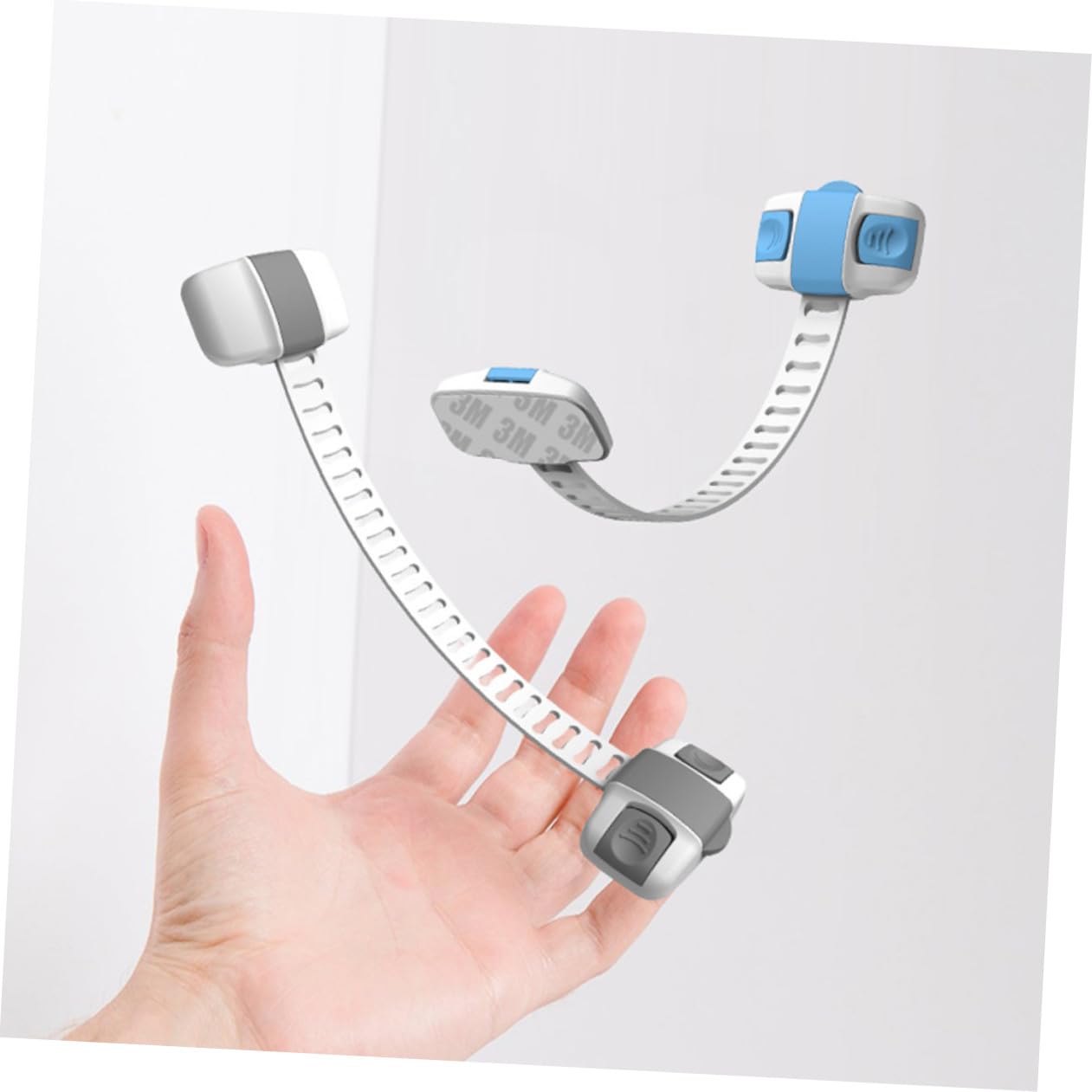 VICASKY Cerradura de Seguridad Infantil para Armarios y Nevera, 8 Piezas de Plástico Abs, Diseño Fácil para Adultos, Protección Segura para Bebés y Niños