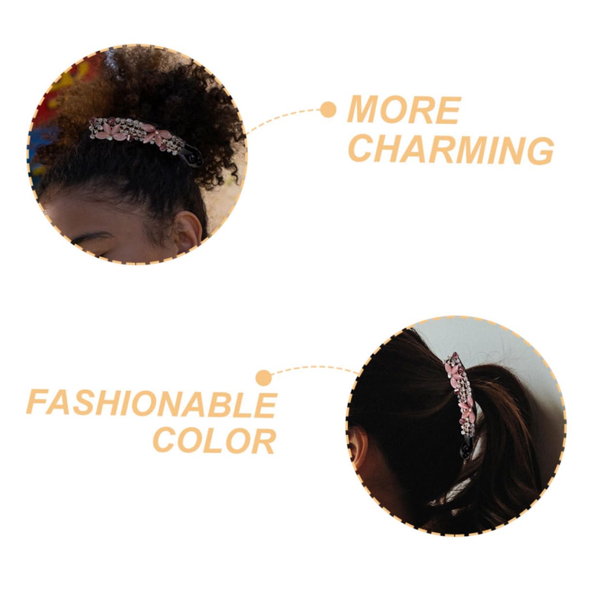 FRCOLOR 10 Piezas Pinza Para El Cabello Pinzas De Cabello Pinzas De Pelo De Plátano Para Para El o Para o Para El o Para Mujeres