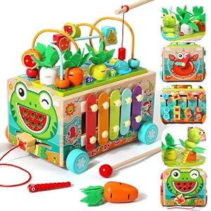 JAUNTY Toddler Wooden Montessori To...