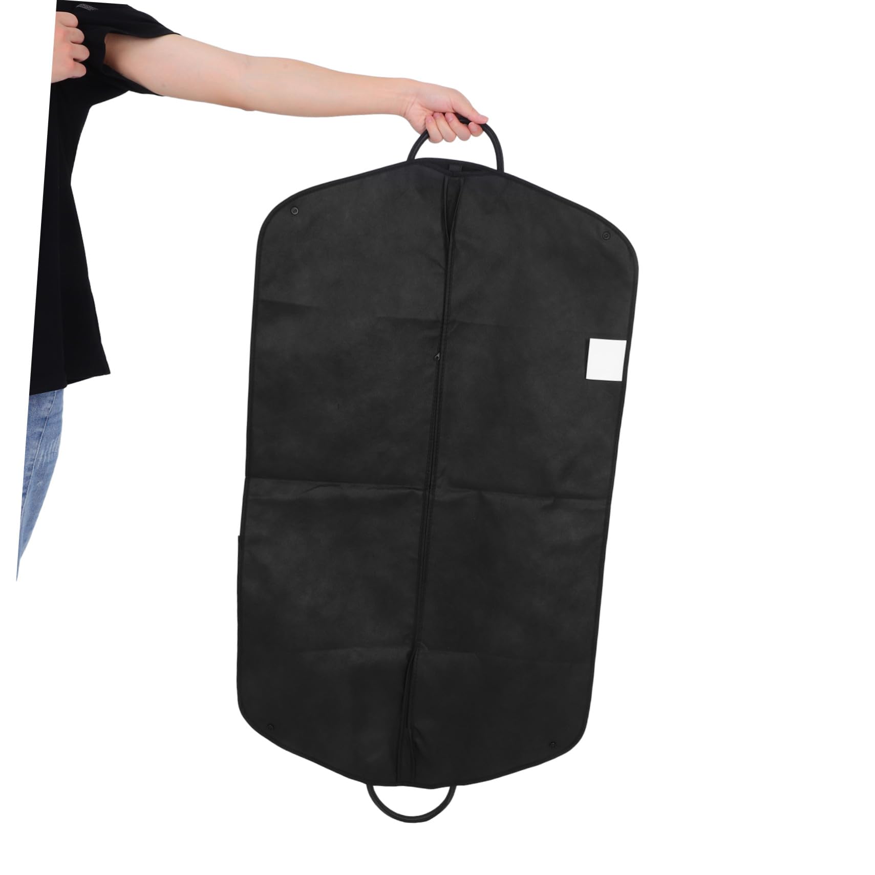 KOMBIUDA 2 Piezas Funda para Ropa No Tejida con Cremallera Bolsa Protectora para Trajes Abrigos y Vestidos Transpirable y Antipolvo para Viajes y Armario