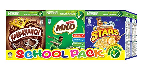 Nestle Breakfast Cereal Variety School Pack 6x20g/25g