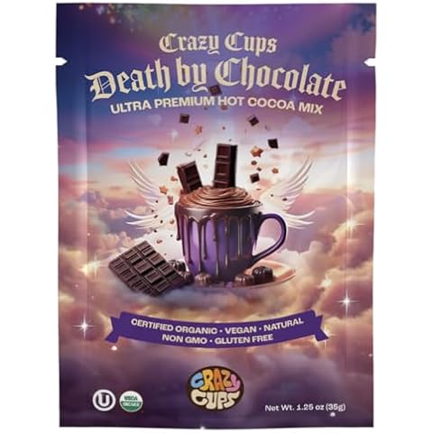 Crazy Cups Organic Hot Chocolate Mix Cover