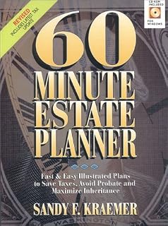 The 60 Minute Estate Planner: Fast and Easy Illustrated Plans to Save Taxes, Avoid Probate and Maximise Inheritance