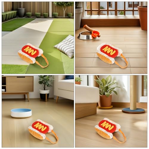 Disfraz Hot Dog y Hamburguesa para Perro Talla S miniatura 3
