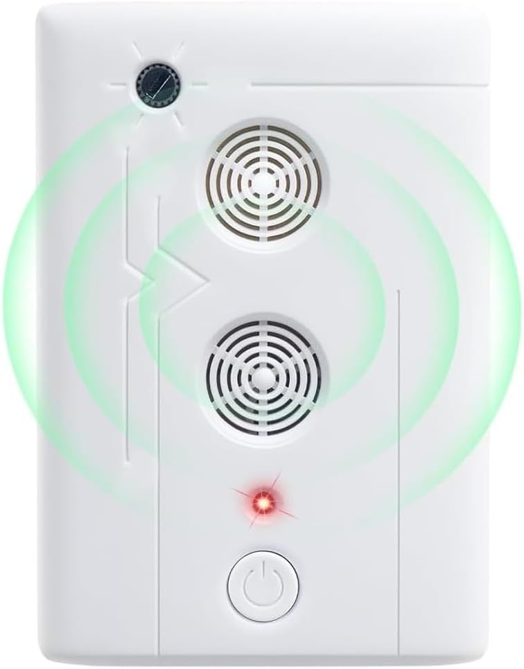 Ultrasonic Bat Devices for Attic: Rechargeable Bat Removal Device for Garage Keep Away for Indoor Outdoor Use (4)