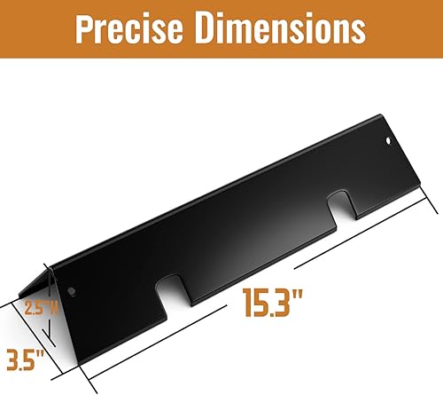 Miniatura 2 de 7635 Barras aromatizantes de 15.3 pulgadas para Weber Spirit 2 Parrilla, piezas de repuesto para parrillas Weber GS4 Spirit II E210 S210 E220 S220,