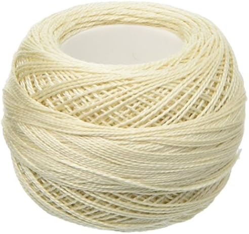 DMC 116 12-Ecru Pearl Cotton Thread Balls, Ecru, Size 12 image 2