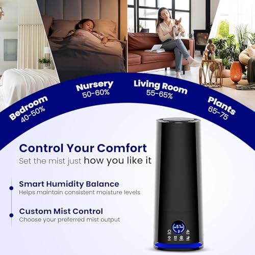 Image of Humidifire for Room Moisture, Aroma Diffuser for Home, Mist Maker, Cool Mist Humidifier, Small Quiet Air Humidifier, Ultrasonic Essential Oil Diffuser Electric (Humidifire)
